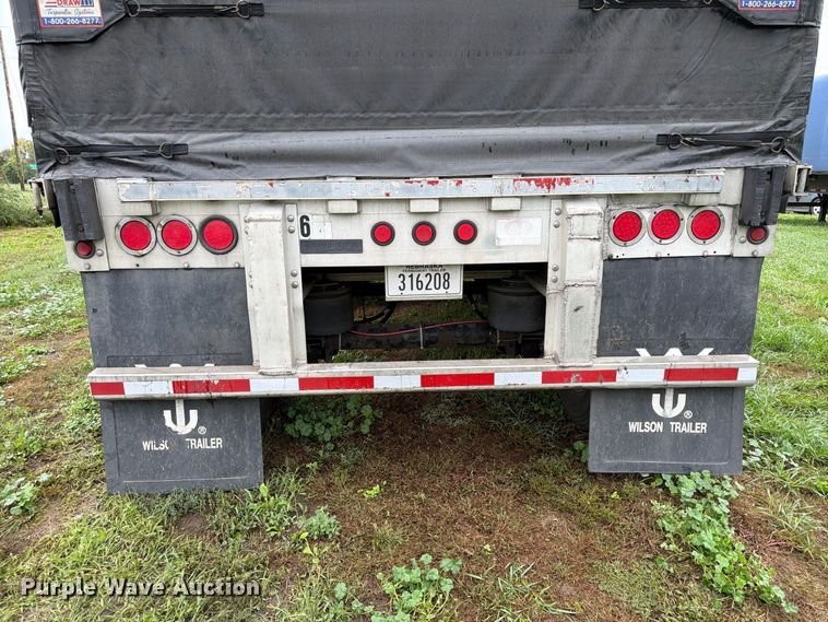image for item FP3107 2008 Wilson ACF-365 side curtain trailer