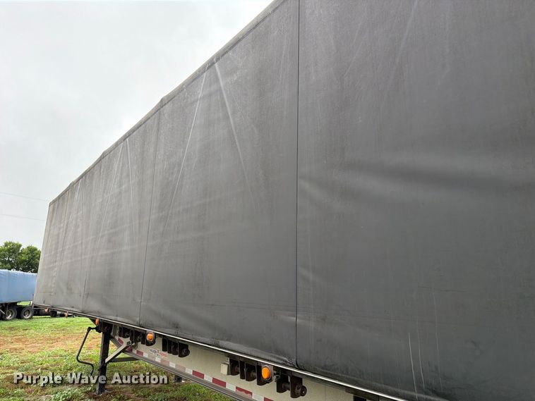 image for item FP3107 2008 Wilson ACF-365 side curtain trailer