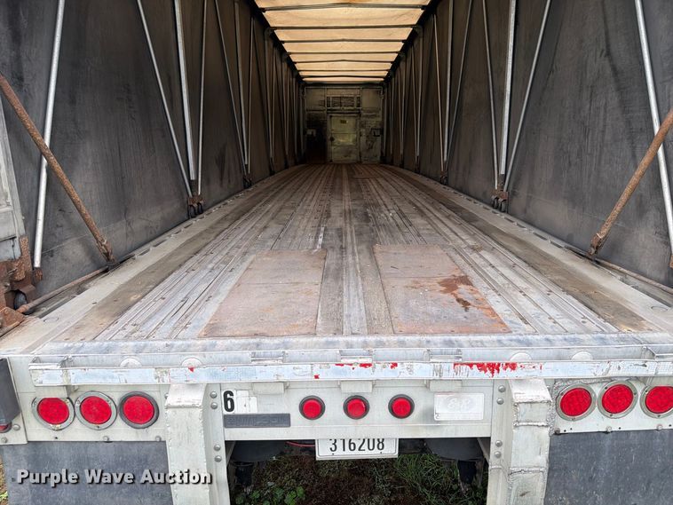 image for item FP3107 2008 Wilson ACF-365 side curtain trailer