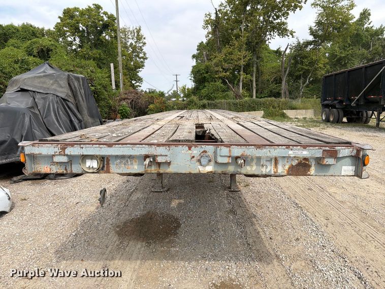 image for item FT6340 1988 Great Dane GPWSAR-245 flatbed trailer