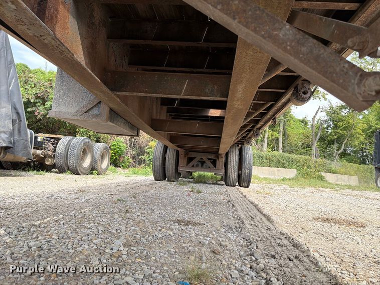 image for item FT6340 1988 Great Dane GPWSAR-245 flatbed trailer