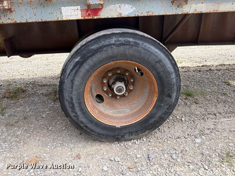 image for item FT6340 1988 Great Dane GPWSAR-245 flatbed trailer