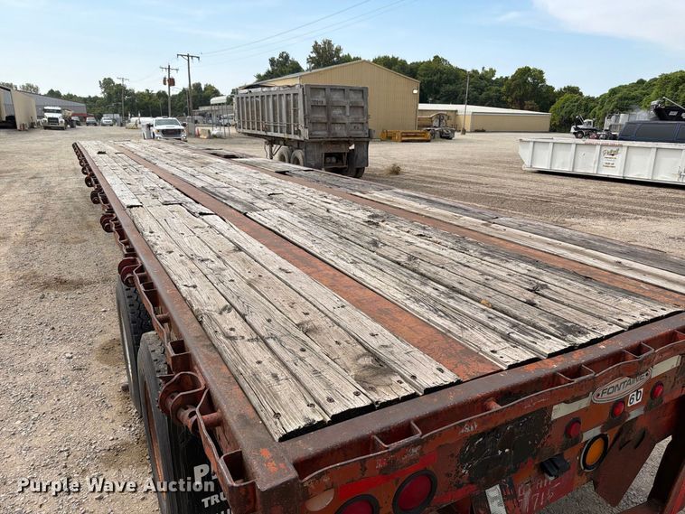 image for item FT6341 1992 Fontaine FTW-5-8048F flatbed trailer