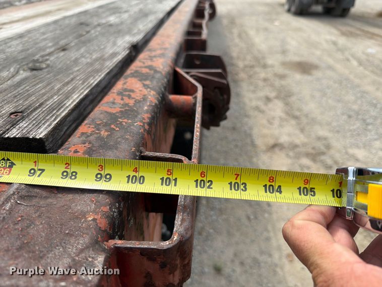 image for item FT6341 1992 Fontaine FTW-5-8048F flatbed trailer