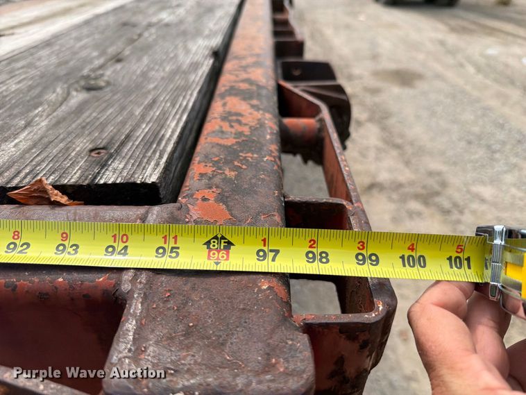 image for item FT6341 1992 Fontaine FTW-5-8048F flatbed trailer