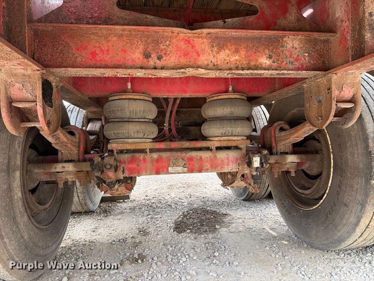 image for item FT6341 1992 Fontaine FTW-5-8048F flatbed trailer