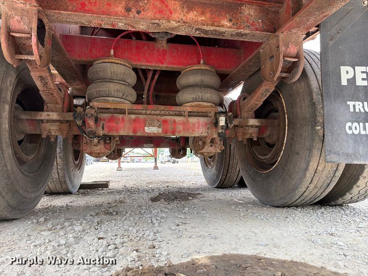 image for item FT6341 1992 Fontaine FTW-5-8048F flatbed trailer
