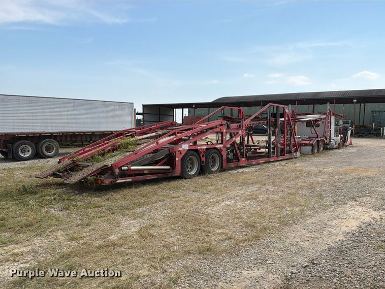 image for item FT6345 2007 Peterbilt 379 car carrier truck with car carrier trailer