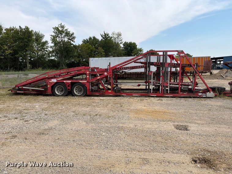 image for item FT6345 2007 Peterbilt 379 car carrier truck with car carrier trailer