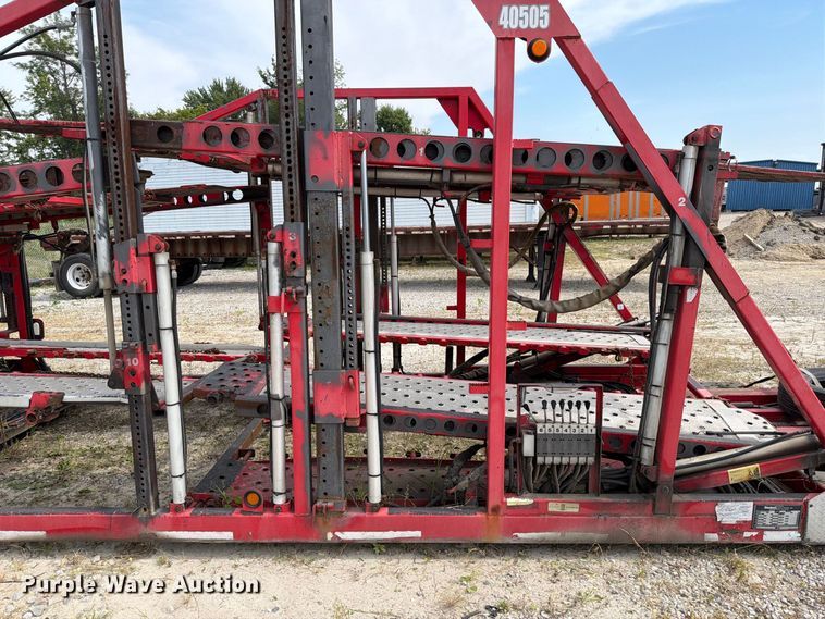image for item FT6345 2007 Peterbilt 379 car carrier truck with car carrier trailer