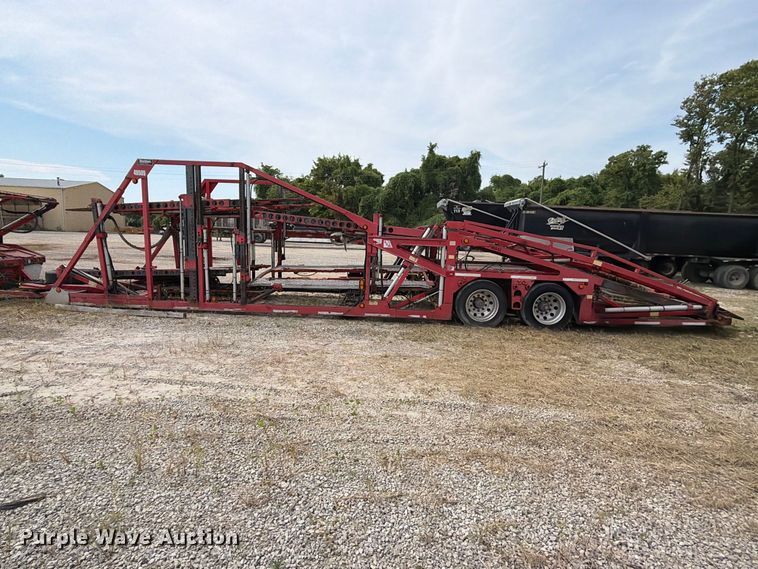 image for item FT6345 2007 Peterbilt 379 car carrier truck with car carrier trailer