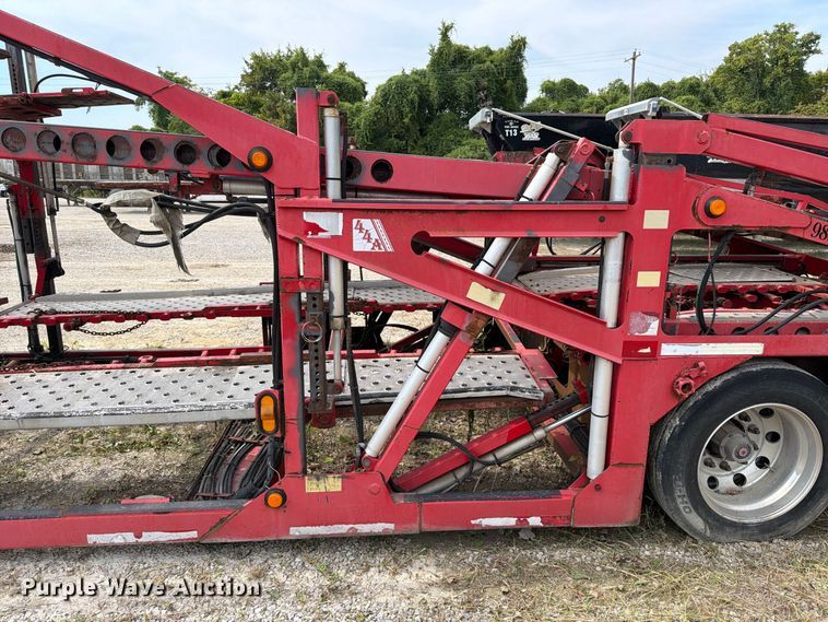 image for item FT6345 2007 Peterbilt 379 car carrier truck with car carrier trailer