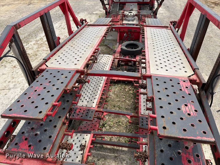image for item FT6345 2007 Peterbilt 379 car carrier truck with car carrier trailer