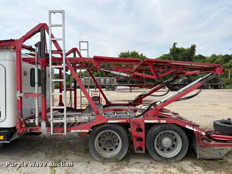 image for item FT6345 2007 Peterbilt 379 car carrier truck with car carrier trailer