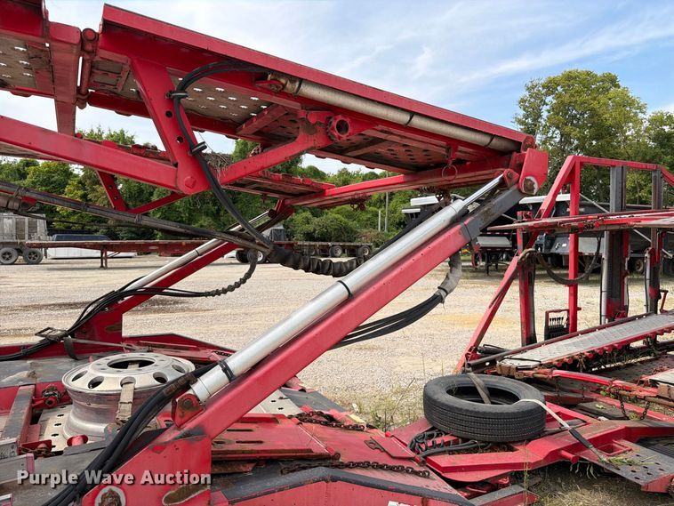 image for item FT6345 2007 Peterbilt 379 car carrier truck with car carrier trailer