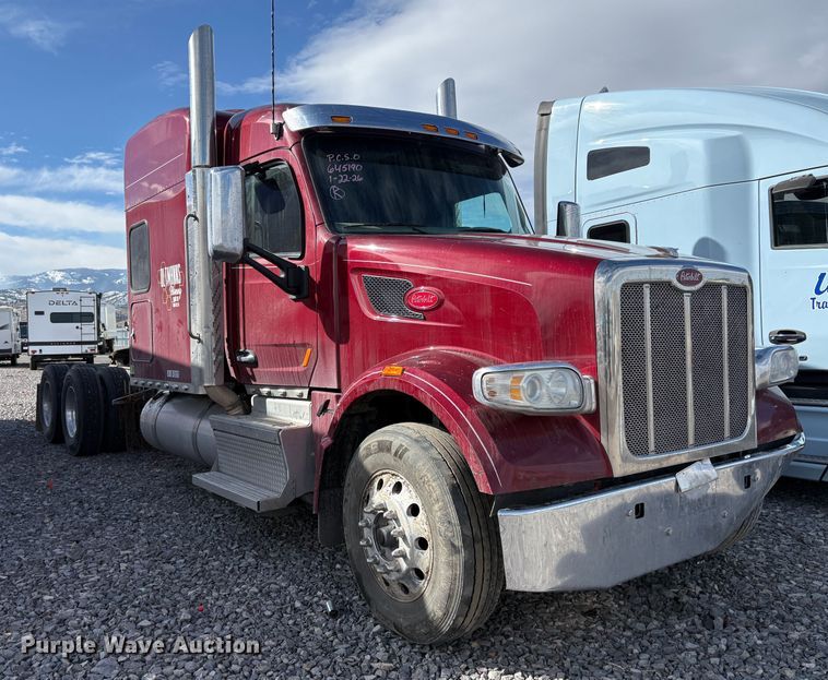 image for item YA2222 2019 Peterbilt 567 semi truck