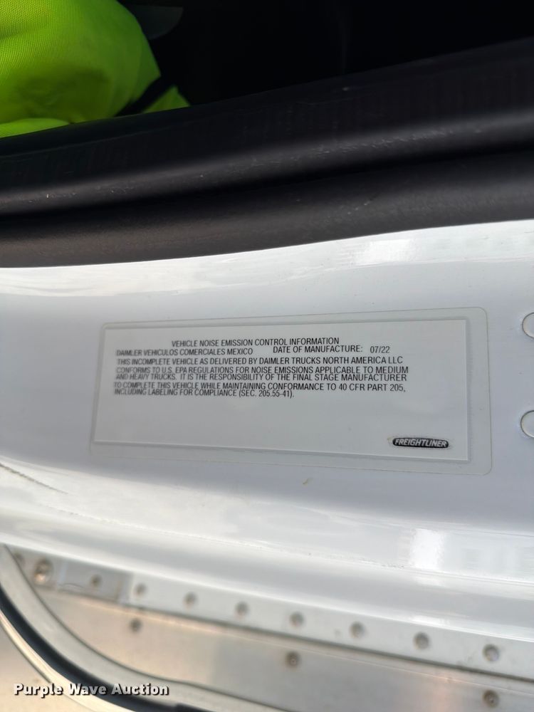 image for item YA3357 2023 Freightliner Business Class M2 box truck