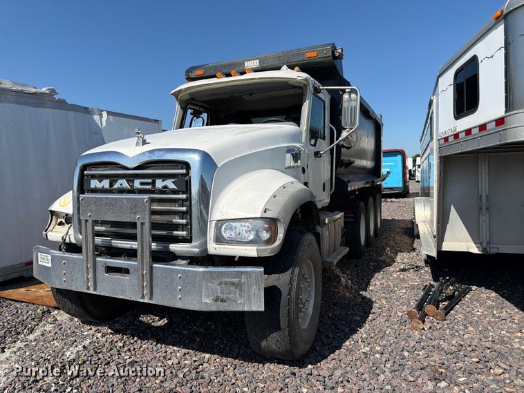 image for item YA4103 2020 Mack Granite dump truck