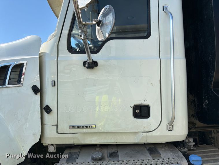 image for item YA4103 2020 Mack Granite dump truck