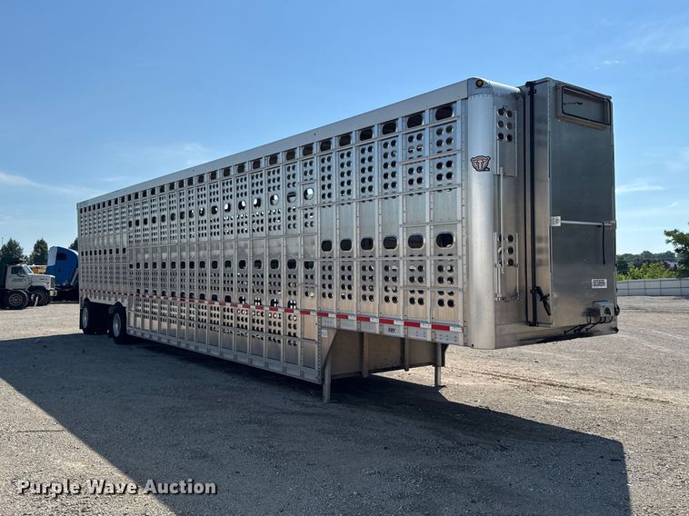 image for item YA4108 2025 EBY Bull Ride livestock trailer