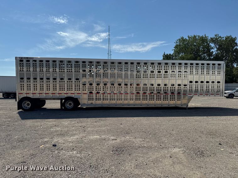 image for item YA4108 2025 EBY Bull Ride livestock trailer