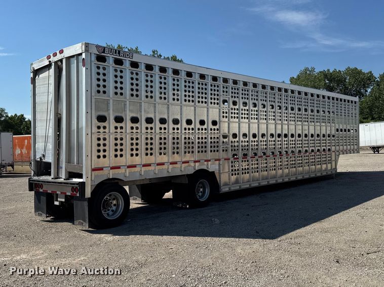 image for item YA4108 2025 EBY Bull Ride livestock trailer
