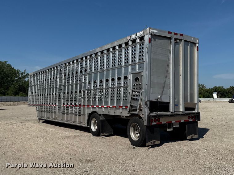 image for item YA4108 2025 EBY Bull Ride livestock trailer