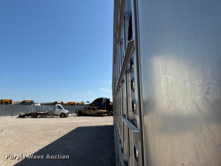 image for item YA4108 2025 EBY Bull Ride livestock trailer