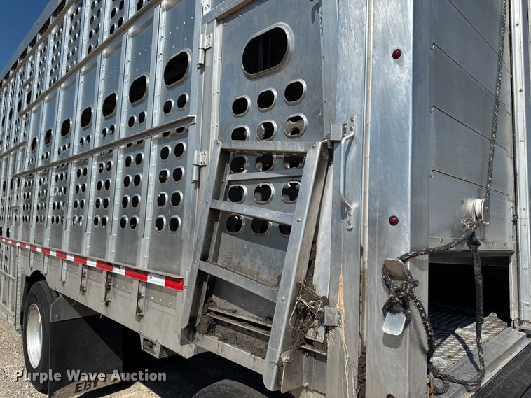 image for item YA4108 2025 EBY Bull Ride livestock trailer