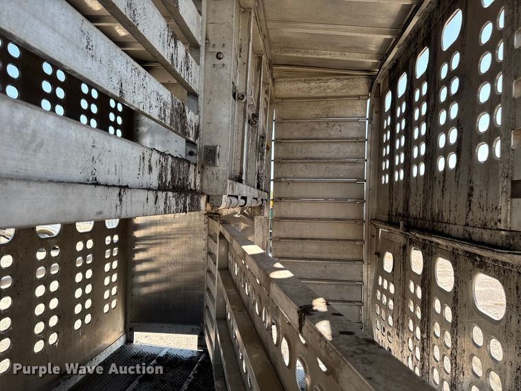 image for item YA4108 2025 EBY Bull Ride livestock trailer