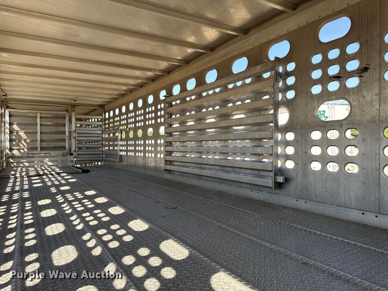 image for item YA4108 2025 EBY Bull Ride livestock trailer
