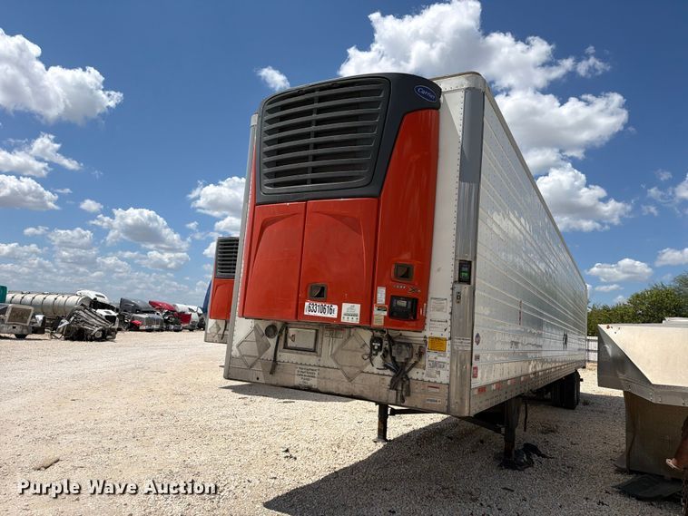 2019 Utility VS2RA refrigerated van trailer