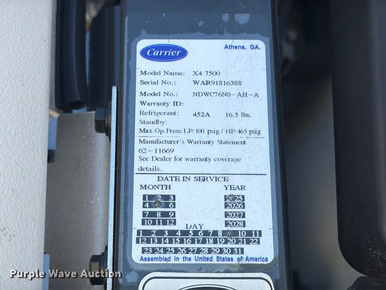 image for item YA4544 2016 Utility VS2RAP refrigerated van trailer