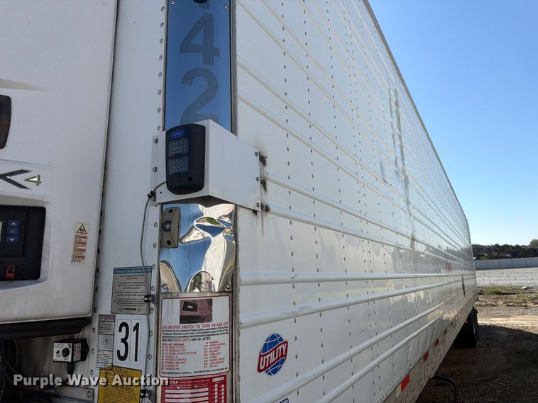 image for item YA4545 2016 Utility VS2RA refrigerated van trailer