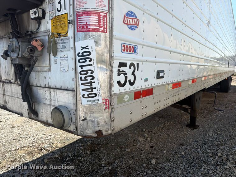 image for item YA4545 2016 Utility VS2RA refrigerated van trailer