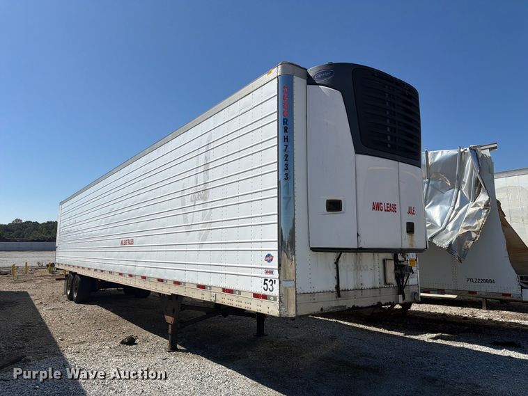 image for item YA4547 2016 Utility VS2RA refrigerated van trailer