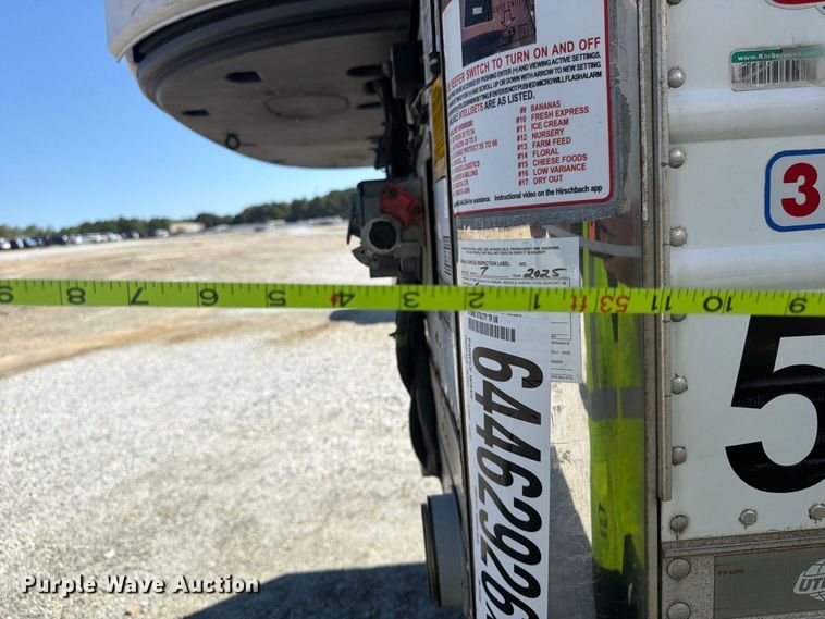 image for item YA4547 2016 Utility VS2RA refrigerated van trailer