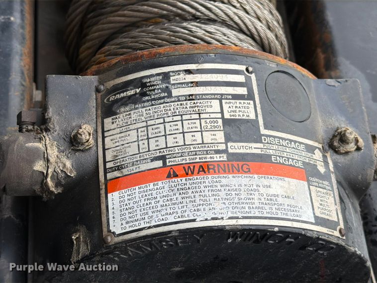 image for item YA4657 2020 Hino 258 rollback truck