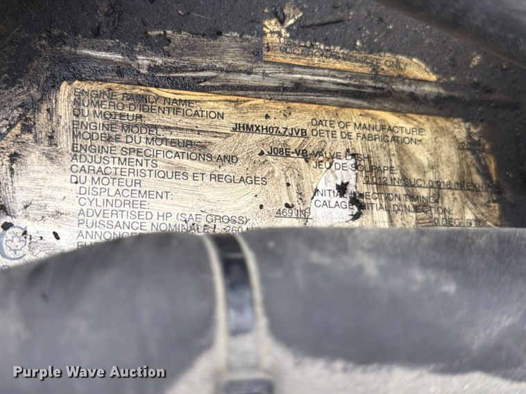 image for item YA4657 2020 Hino 258 rollback truck