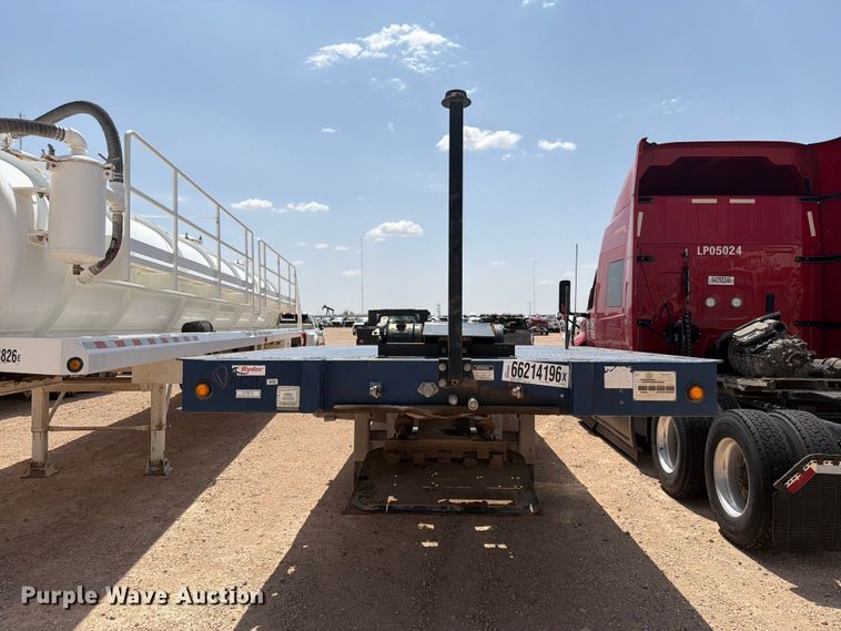 image for item YA4746 2012 Landoll Corporation drop tilt deck equipment trailer