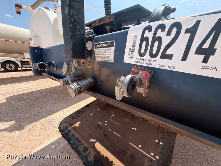 image for item YA4746 2012 Landoll Corporation drop tilt deck equipment trailer