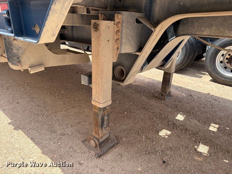 image for item YA4746 2012 Landoll Corporation drop tilt deck equipment trailer