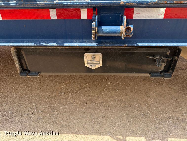 image for item YA4746 2012 Landoll Corporation drop tilt deck equipment trailer