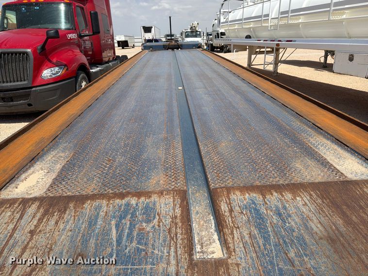image for item YA4746 2012 Landoll Corporation drop tilt deck equipment trailer