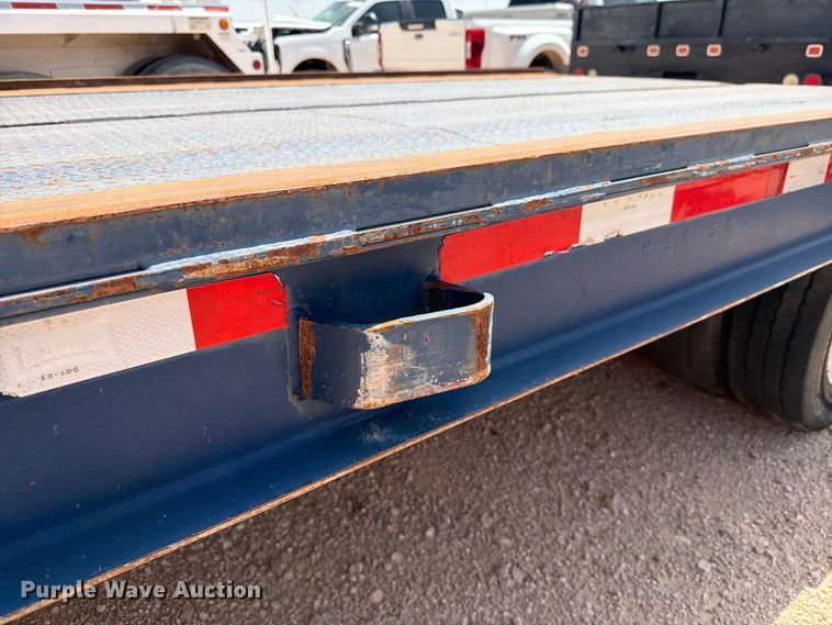 image for item YA4746 2012 Landoll Corporation drop tilt deck equipment trailer