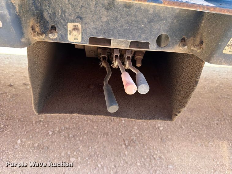 image for item YA4746 2012 Landoll Corporation drop tilt deck equipment trailer