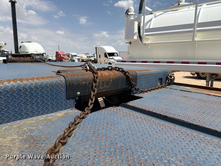 image for item YA4746 2012 Landoll Corporation drop tilt deck equipment trailer