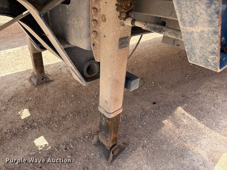 image for item YA4746 2012 Landoll Corporation drop tilt deck equipment trailer