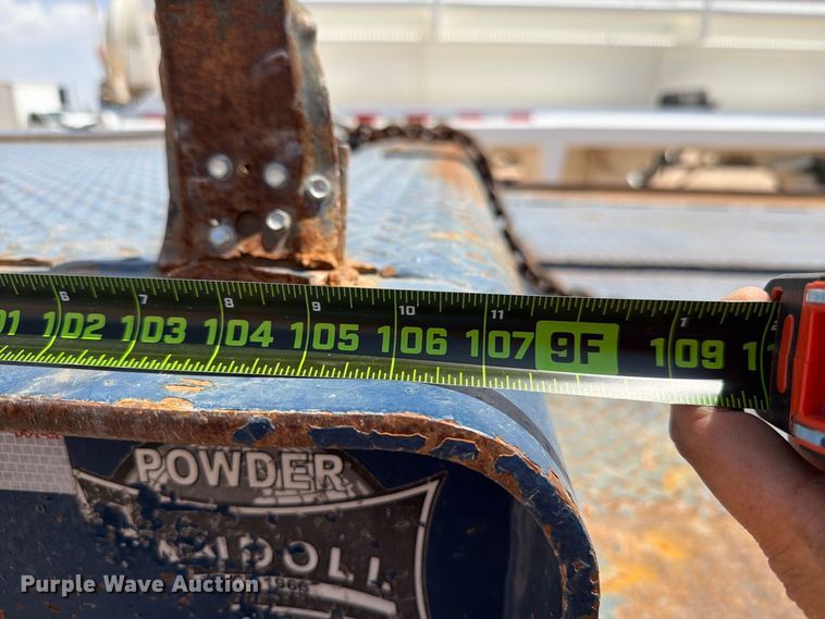 image for item YA4746 2012 Landoll Corporation drop tilt deck equipment trailer