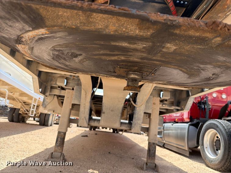 image for item YA4746 2012 Landoll Corporation drop tilt deck equipment trailer